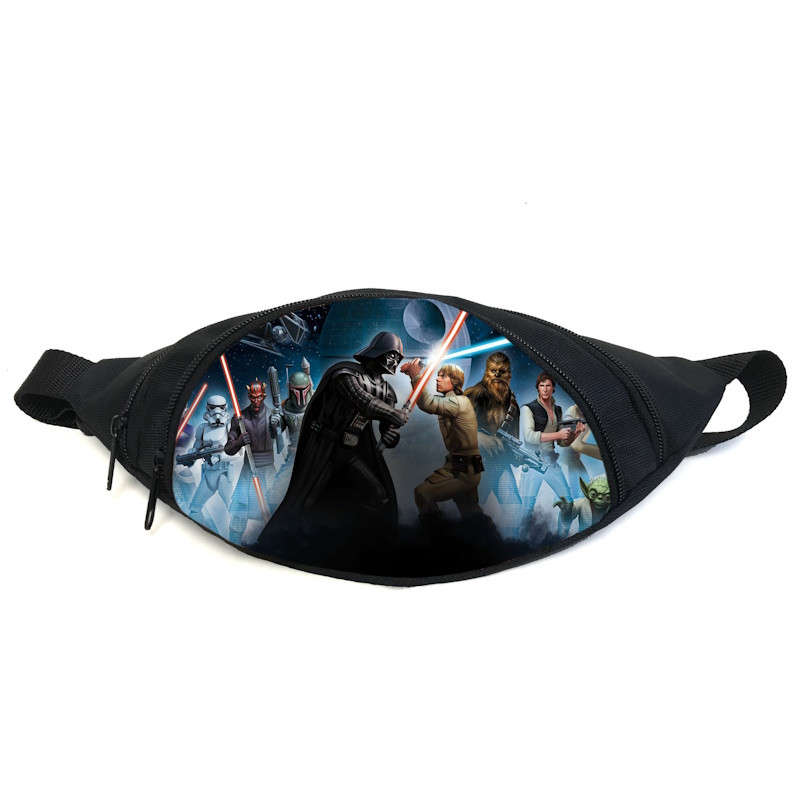 Поясна сумка бананка Зоряні війни (GB- Star Wars 010) Gear Bag чорна