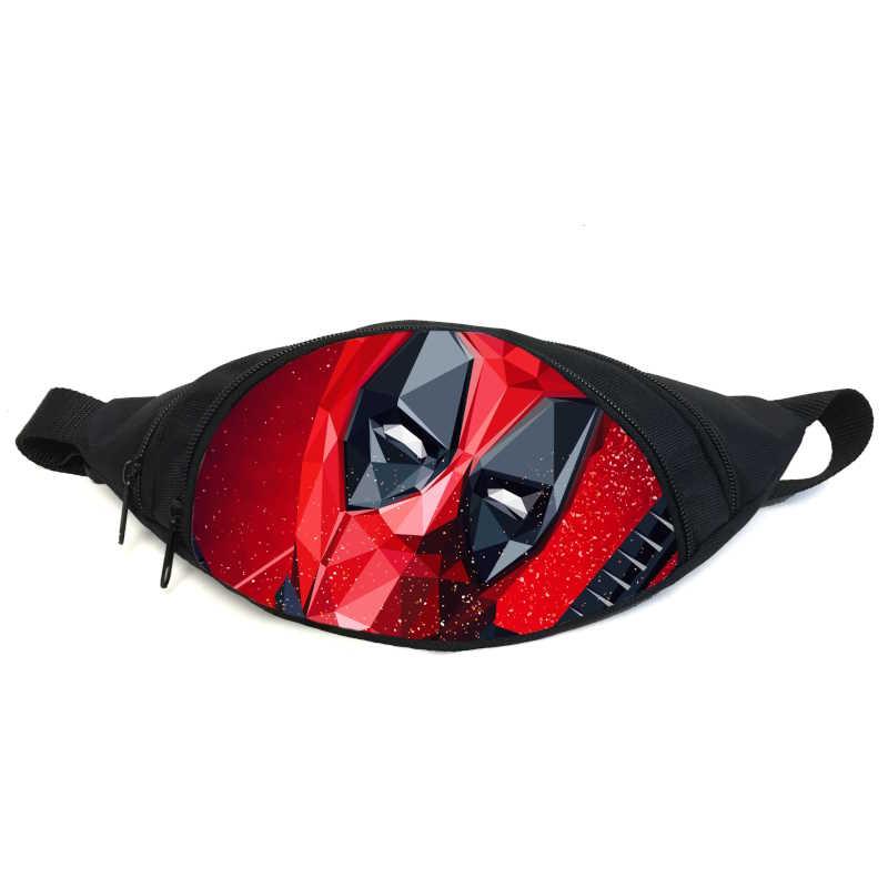 Поясна сумка бананка Дедпул (GB — deadpool 01) Gear Bag чорна