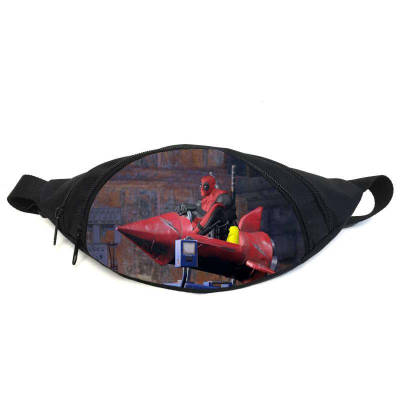 Поясна сумка бананка Дедпул (GB — deadpool 02) Gear Bag чорна