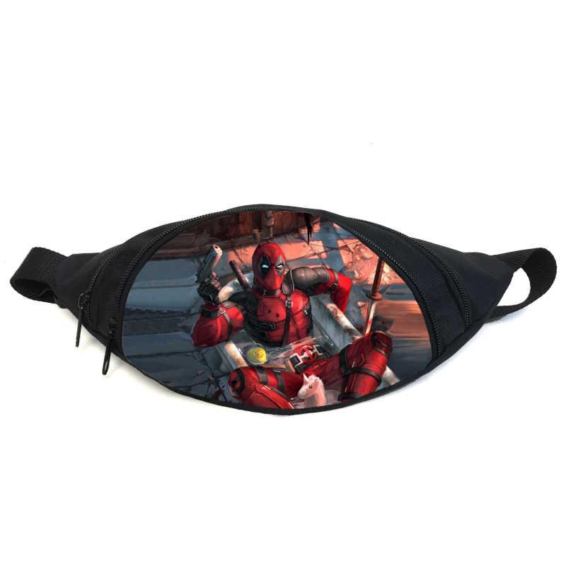 Поясна сумка бананка Дедпул (GB — deadpool 03) Gear Bag чорна