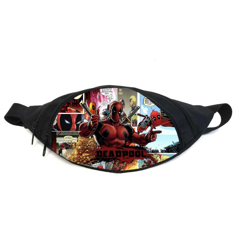 Поясна сумка бананка Дедпул (GB — deadpool 06) Gear Bag чорна