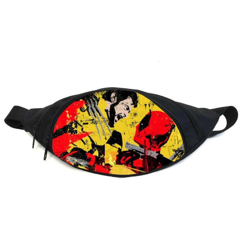 Поясна сумка бананка Дедпул (GB — deadpool 011) Gear Bag чорна