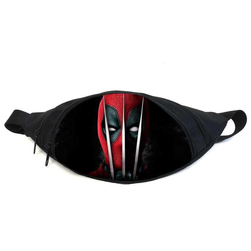 Поясна сумка бананка Дедпул (GB — deadpool 012) Gear Bag чорна