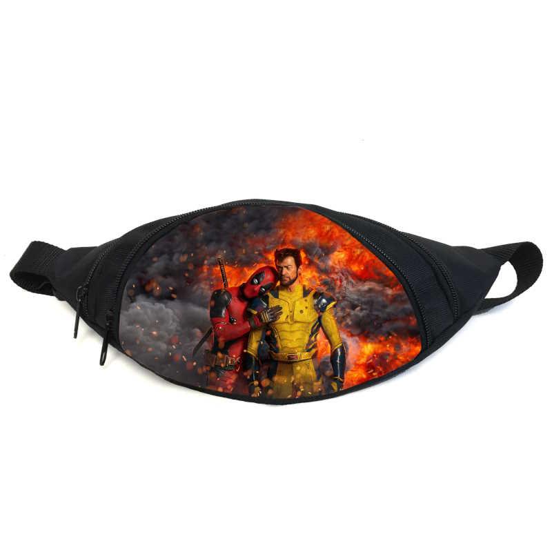 Поясна сумка бананка Дедпул (GB — deadpool 014) Gear Bag чорна