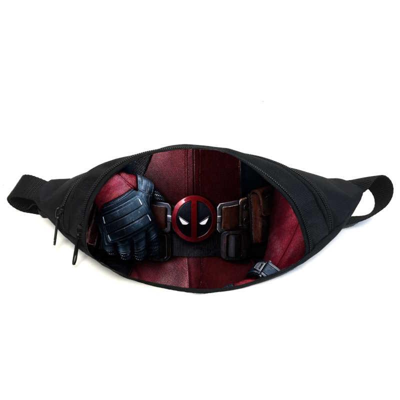 Поясна сумка бананка Дедпул (GB — deadpool 018) Gear Bag чорна