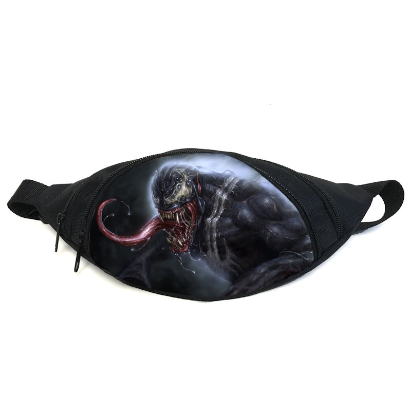 Поясна сумка бананка Веном (GB — Venom 02) Gear Bag чорна