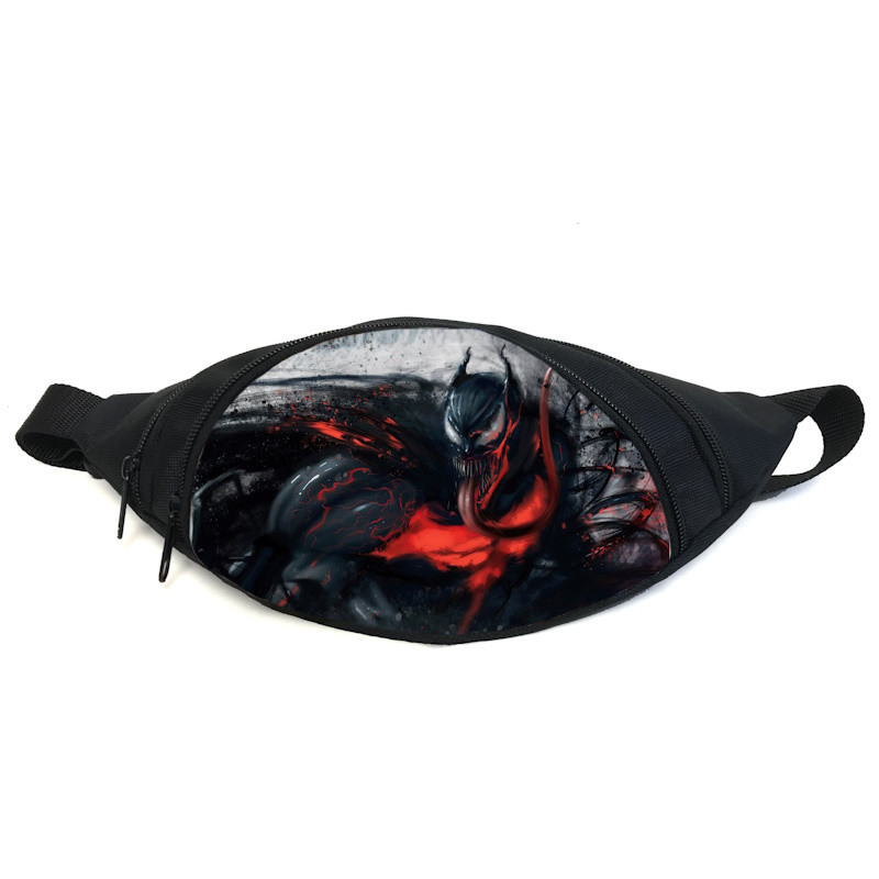 Поясна сумка бананка Веном (GB — Venom 04) Gear Bag чорна