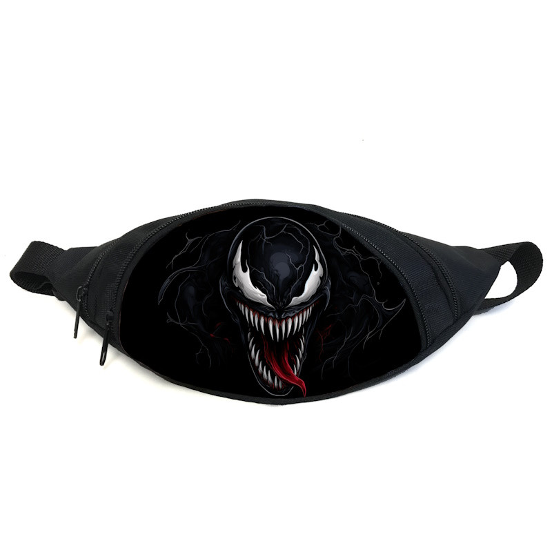 Поясна сумка бананка Веном (GB — Venom 06) Gear Bag чорна