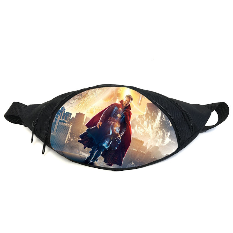Поясна сумка бананка Доктор Стрендж (GB - Doctor Strange 02) Gear Bag чорна