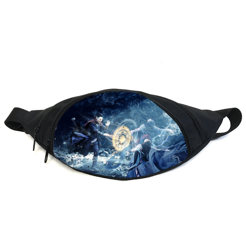 Поясна сумка бананка Доктор Стрендж (GB - Doctor Strange 04) Gear Bag чорна