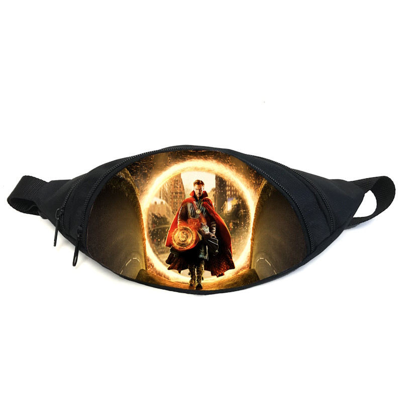 Поясна сумка бананка Доктор Стрендж (GB — Doctor Strange 05) Gear Bag чорна