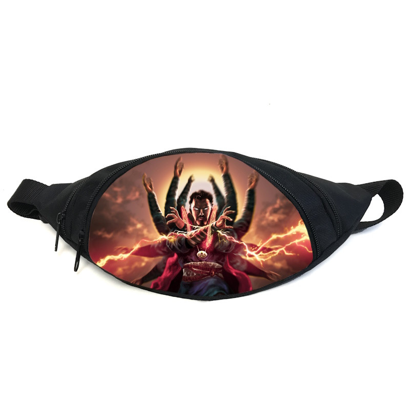 Поясна сумка бананка Доктор Стрендж (GB - Doctor Strange 06) Gear Bag чорна