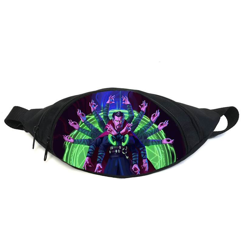 Поясна сумка бананка Доктор Стрендж (GB - Doctor Strange 07) Gear Bag чорна