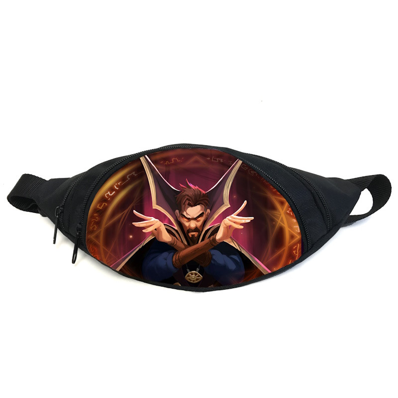 Поясна сумка бананка Доктор Стрендж (GB - Doctor Strange 08) Gear Bag чорна