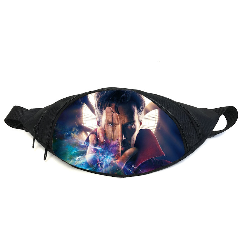 Поясна сумка бананка Доктор Стрендж (GB - Doctor Strange 09) Gear Bag чорна