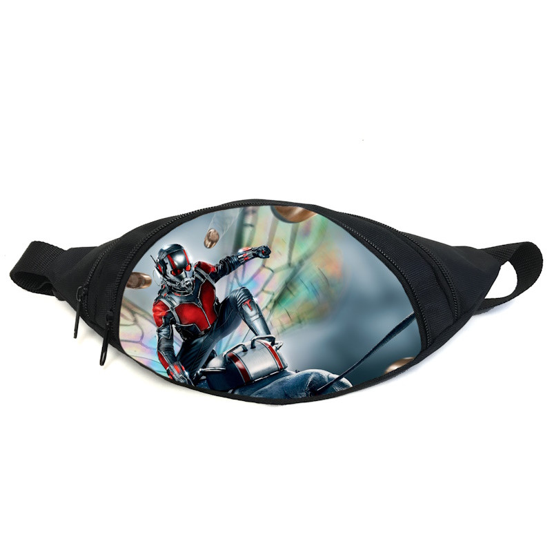 Поясна сумка бананка Людина Мураха (GB — Ant Man 01) Gear Bag чорна
