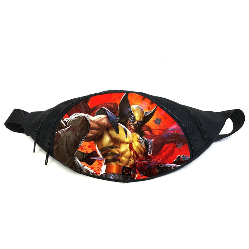 Поясна сумка бананка Росомаха люди Х (GB — Wolverine 01) Gear Bag чорна