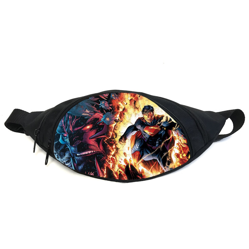 Поясна сумка бананка Супермен (GB — Superman 01) Gear Bag чорна