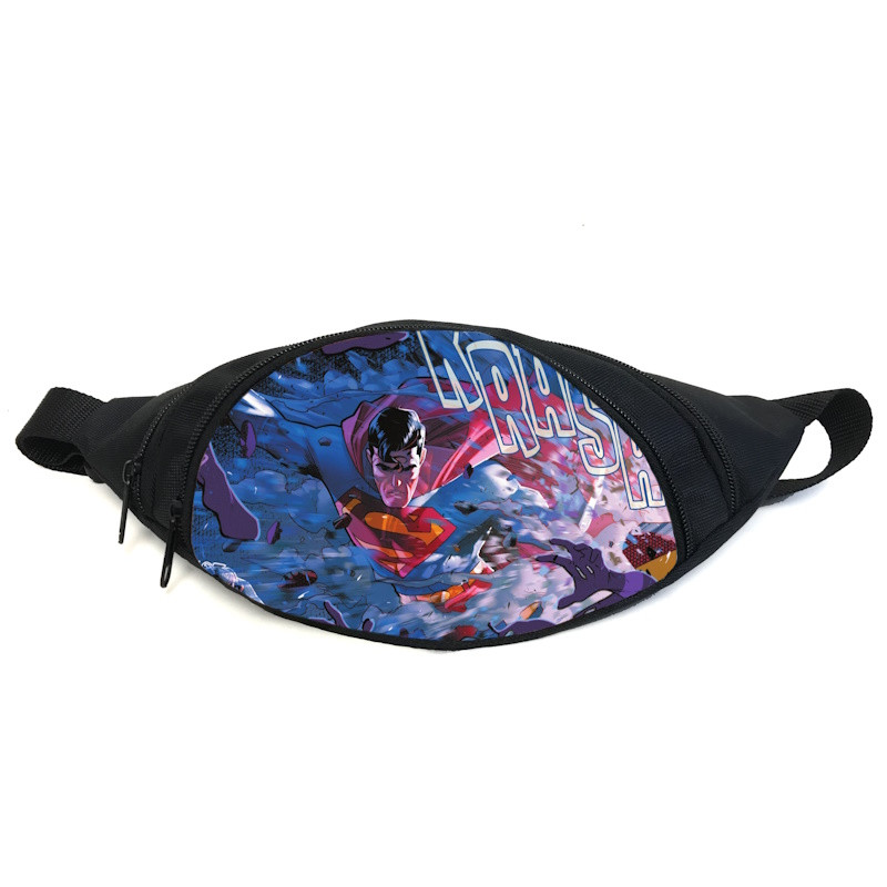 Поясна сумка бананка Супермен (GB — Superman 03) Gear Bag чорна