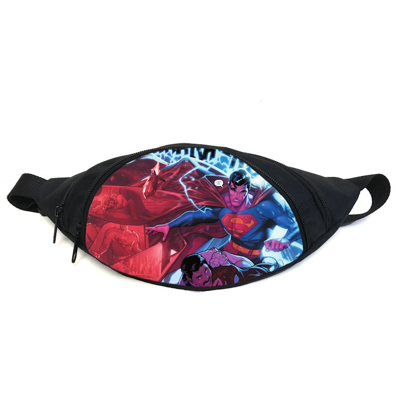 Поясна сумка бананка Супермен (GB — Superman 04) Gear Bag чорна