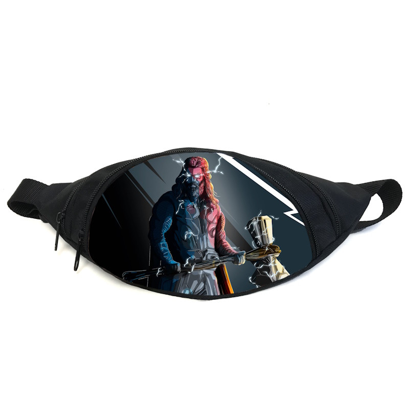 Поясна сумка бананка Тор Марвел (GB — Thor 02) Gear Bag чорна
