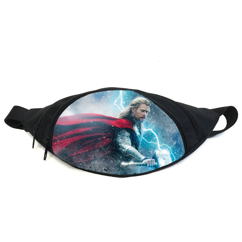 Поясна сумка бананка Тор Марвел (GB — Thor 04) Gear Bag чорна