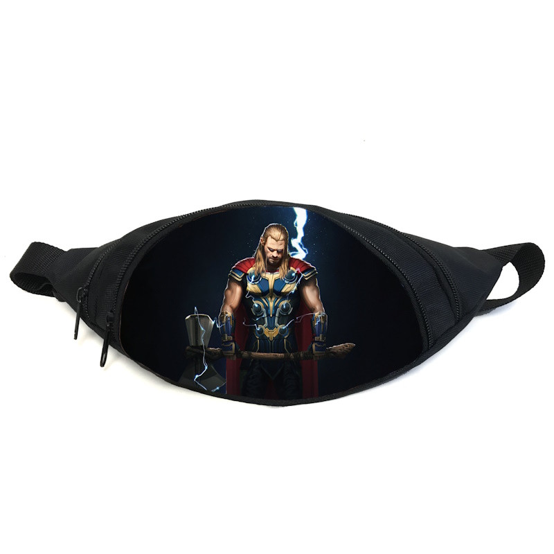 Поясна сумка бананка Тор Марвел (GB — Thor 05) Gear Bag чорна