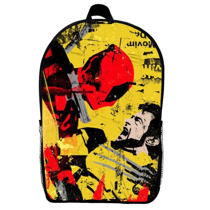 Рюкзак Дідпул і Росомаха дитячий (Gear bag mini Deadpool 011) чорний, 29 х 21 х 9 см, фото 1