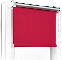 Ролеты на окна Рулонные шторы Жалюзи Блэкаут от солнца 306 Красный