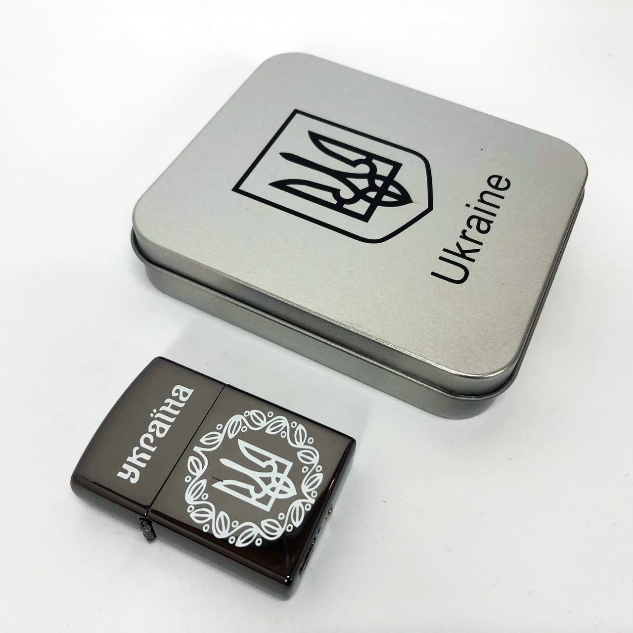 Запальничка перезаряджається HL-447, Запальничка USB з індикатором заряду сенсорна MG-86, фото 1