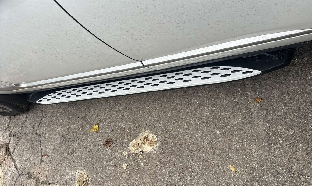 Бокові пороги Shining V1 (2 шт., Алюміній) для Range Rover IV L405 2013-2021 рр від VLF комп., фото 1