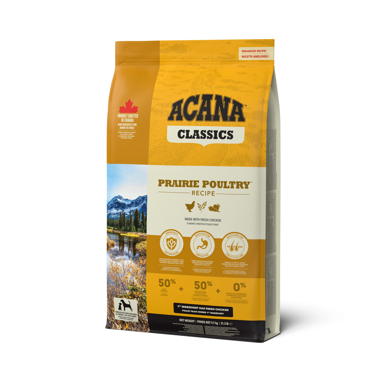 Корм для собак ACANA Prairie Poultry Recipe усіх стадій життя 9.7кг