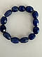 Браслет із природного каменю канініт синього сапфірового кольору, фото 3
