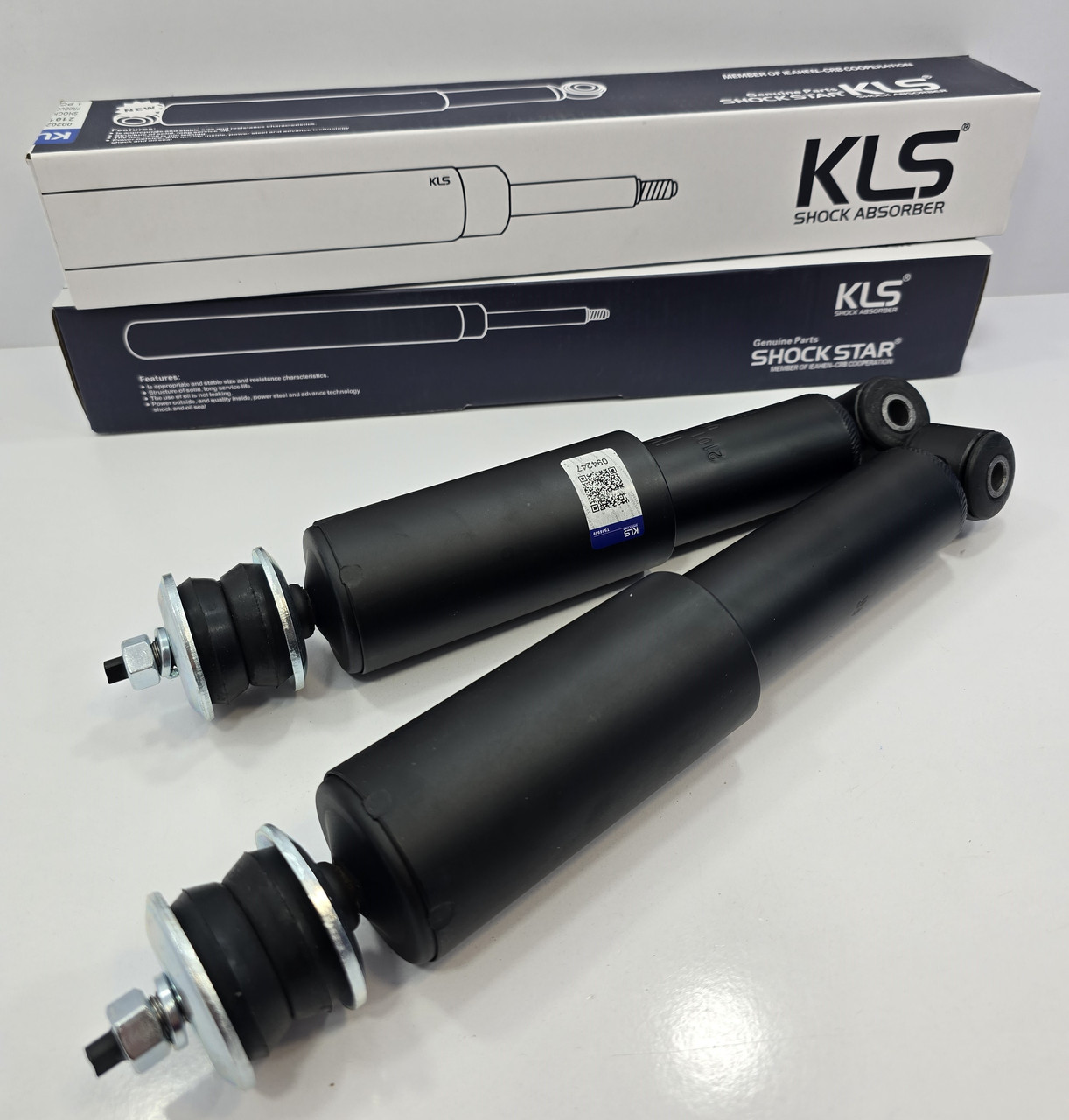 Амортизатор передня олива (к-т 2 шт.) ВАЗ 2101-07 KLS Корея, фото 1