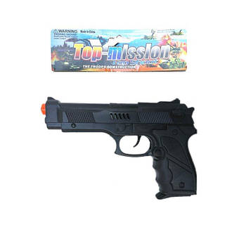 Іграшка Пістолет-тріскачка Top-mission чорний 10 G-Rich