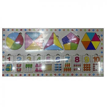 Дерев'яна іграшка Рамка-вкладиш MD0870 G-Rich