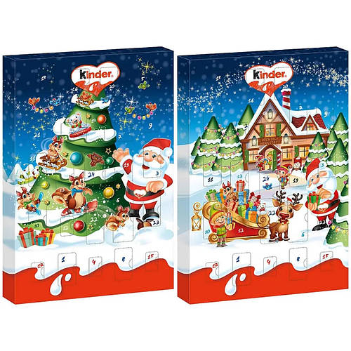 Адвент Календарь Kinder Mini Mix Advent Calendar 150г. (ID2396372539