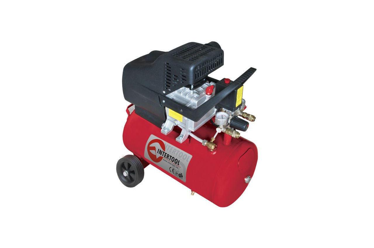 Компрессор Intertool - 24 л 1,5 кВт
