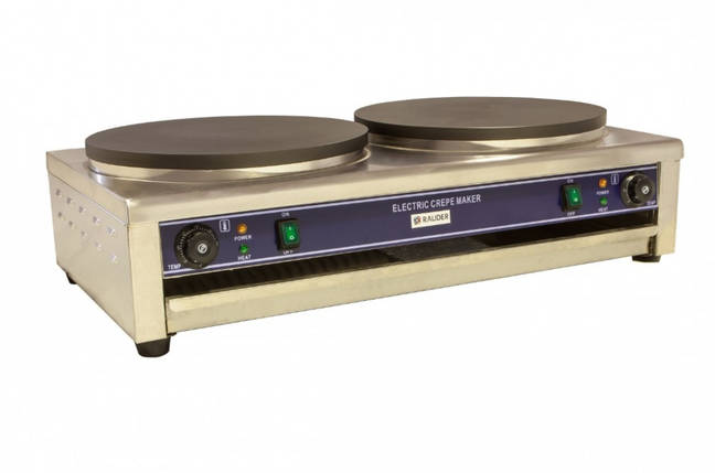 Електрична двопостова млинниця Rauder CB-40-2, фото 1