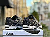 Чоловічі кросівки Asics Gel Kahana 8 Black White Gore-Tex Чорно-білі Асікс Гель Кахана 8 повсякденні текстиль gore-tex демісезон, фото 10