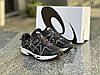 Чоловічі кросівки Asics Gel Kahana 8 Black White Gore-Tex Чорно-білі Асікс Гель Кахана 8 повсякденні текстиль gore-tex демісезон, фото 3
