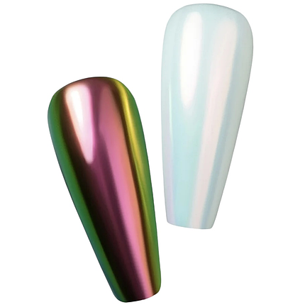 Перлова дзеркальна втирка GaMa Mirror Powder Rainbow, 0.3 г райдужна, фото 1