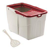 Туалет д/кіш БОКС BUXO OPEN (мікс кольорів), 58x39x38,5 (3 шт/ящ)