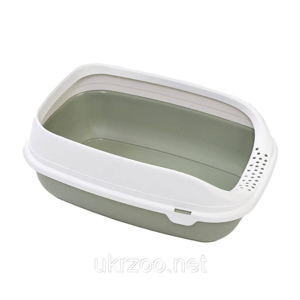 Туалет д/кіш з рамкою BETA PLUS MAXI LIGHT GREEN, 49x39x17 (6 шт в ящ)