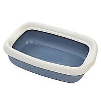 Туалет д/кіш з рамкою BETA MAXI DARK BLUE 49x39x13h (6 шт в ящ)