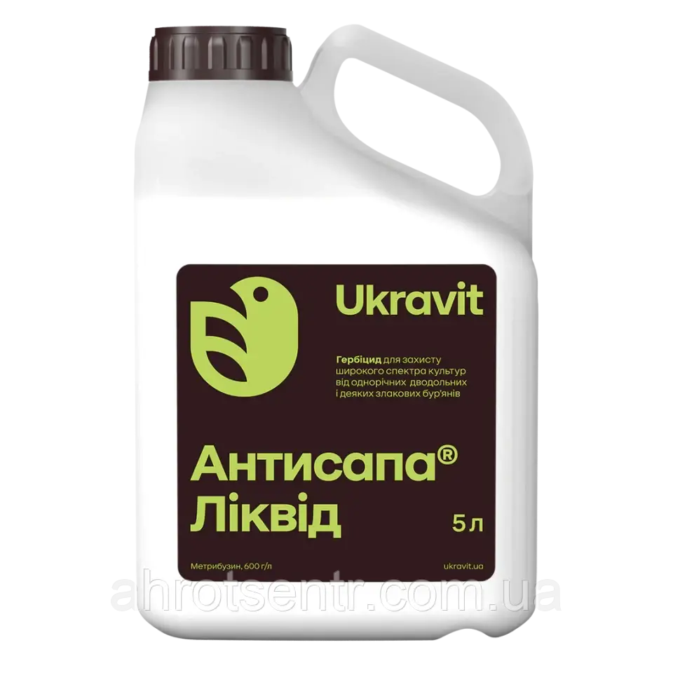 Гербіцид Антисапа Ліквід 5 л Ukravit Укравіт Україна