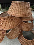Плетена корзина під Ялинку з лози 65см, фото 2
