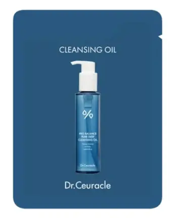 Очищуюче гідрофільне масло з пробіотиками Dr.Ceuracle Pro Balance Pure Cleansing Oil, 2 мл, фото 1