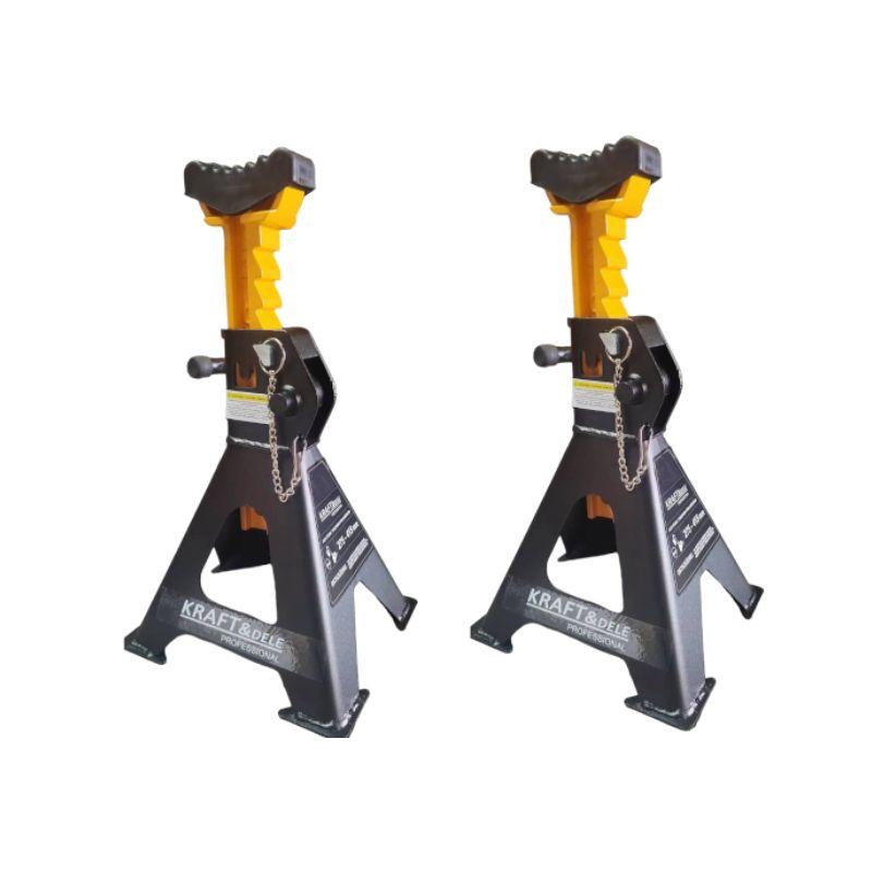 Козлики для авто 3т, 285-425 мм Kraft&Dele KD3096 комплект підставок під машину