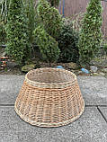 Плетена корзина під Ялинку з лози 65см, фото 5